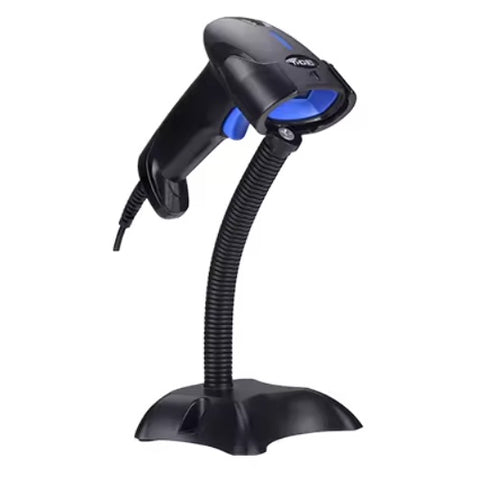 USB Barcode Scanner with Stand- Laser 1D Scanner